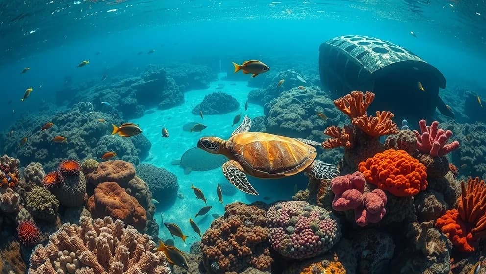 Dykning i Costa Rica djurliv och tropiska vatten