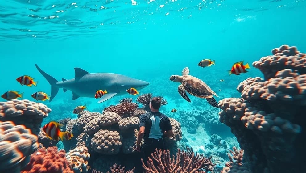 Dykning i Costa Rica djurliv och tropiska vatten