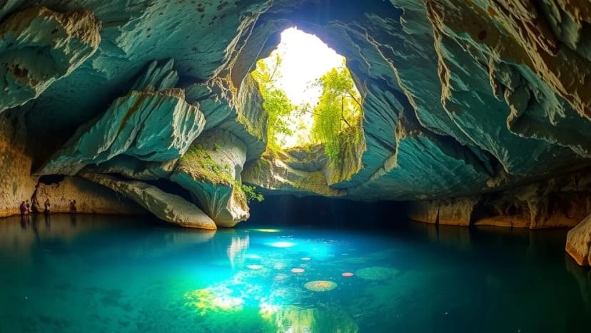 Dykning i Mexiko bland cenoter och korallrev