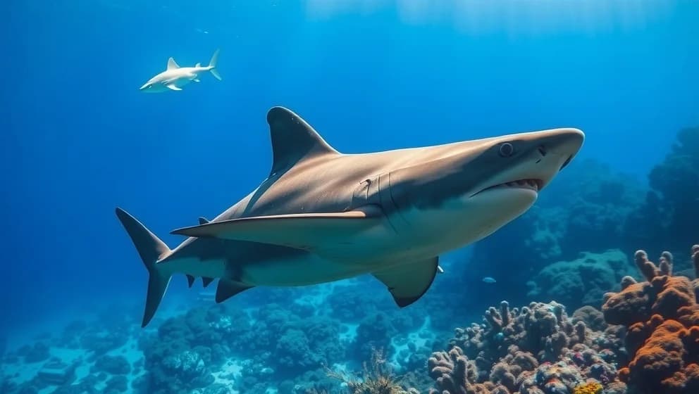 Dykning med hajar säkert och oförglömligt