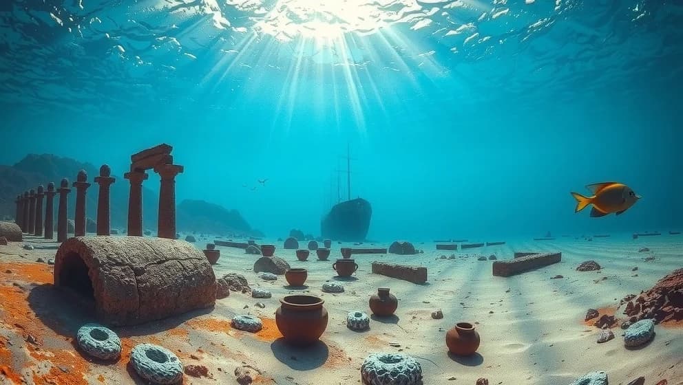 Dykning på Malta i kristallklart vatten och historia