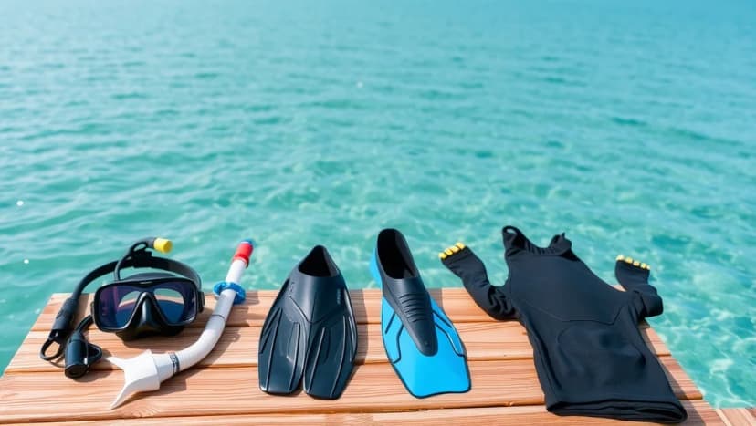 Dykresor för nybörjare som vill upptäcka havet