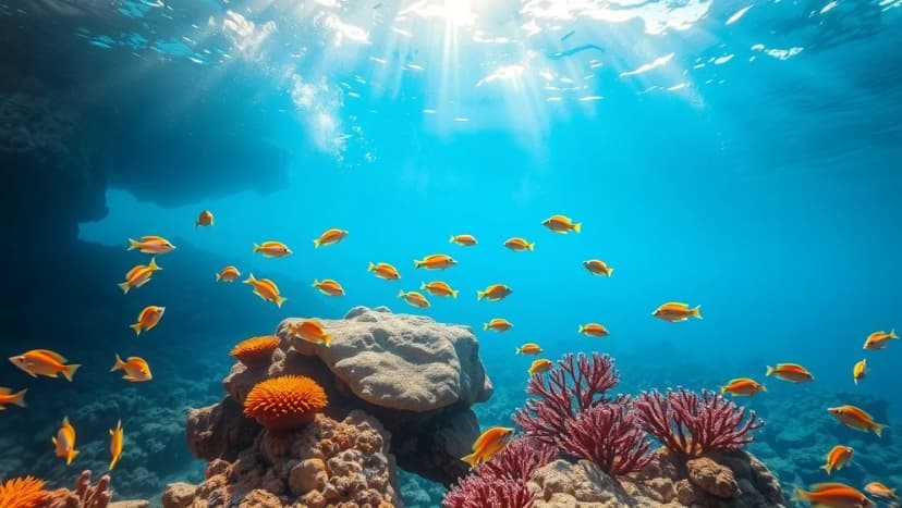 Dykning i Egypten Röda havets hemligheter