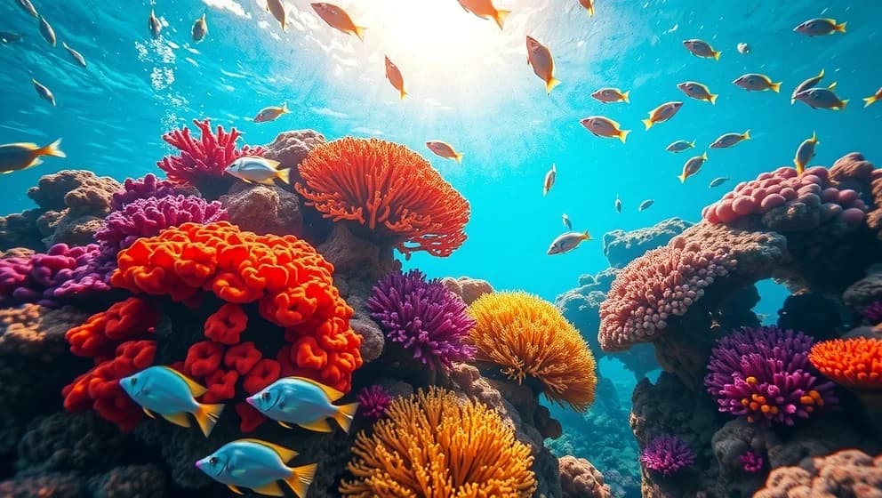 Dykning på Maldiverna paradis under ytan